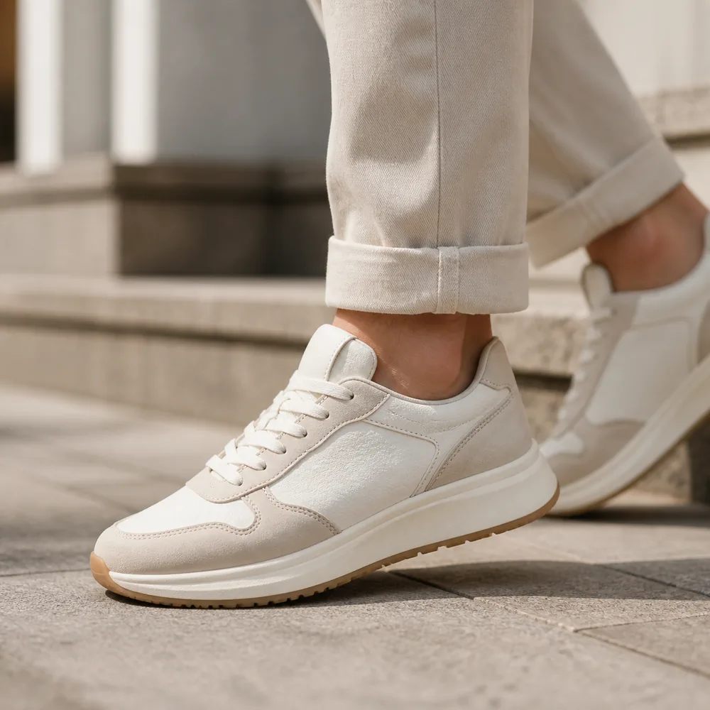 Sneaker — On a model